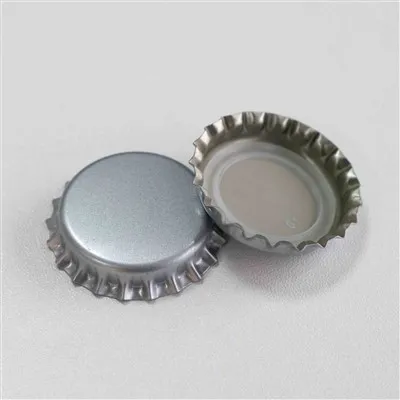 Розова метална коронна капачка