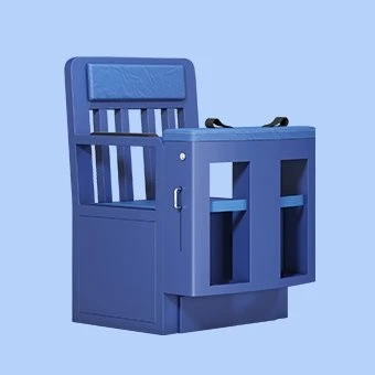 Advanced Police Interrogation Chair Real-time Data Presentation and Alarm System (6)